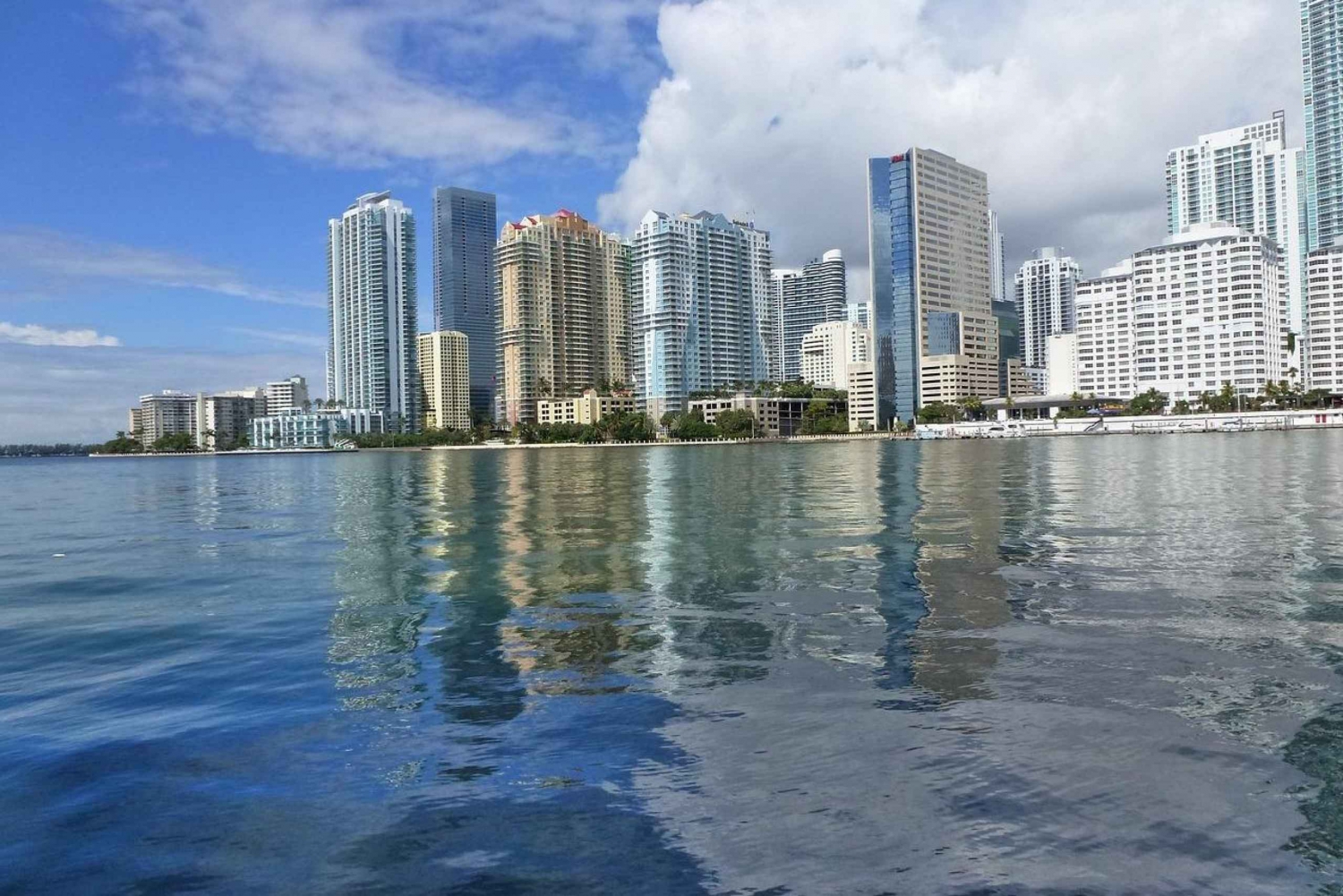 Miami Beach: Båtkryssning på South Beach med Miamis skyline