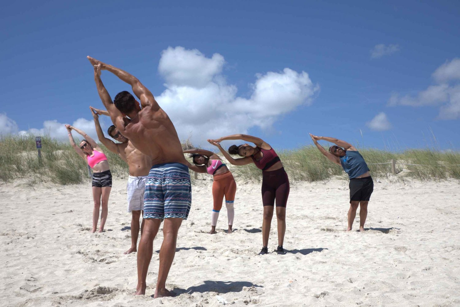 Sunrise Yoga on the Beach em Miami Beach