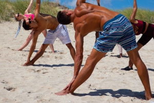 Sunrise Yoga on the Beach in Miami Beach