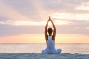 Sunrise Yoga on the Beach in Miami Beach