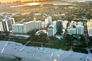 Passeio de helicóptero ao pôr do sol: Fort Lauderdale-Miami Beach