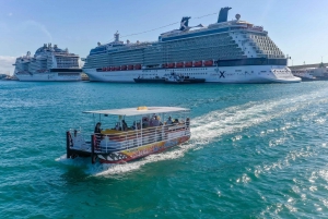 Passeio de barco pela Baía de Biscayne com paradas em Miami Beach e Miami