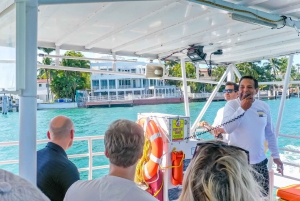 Passeio de barco pela Baía de Biscayne com paradas em Miami Beach e Miami