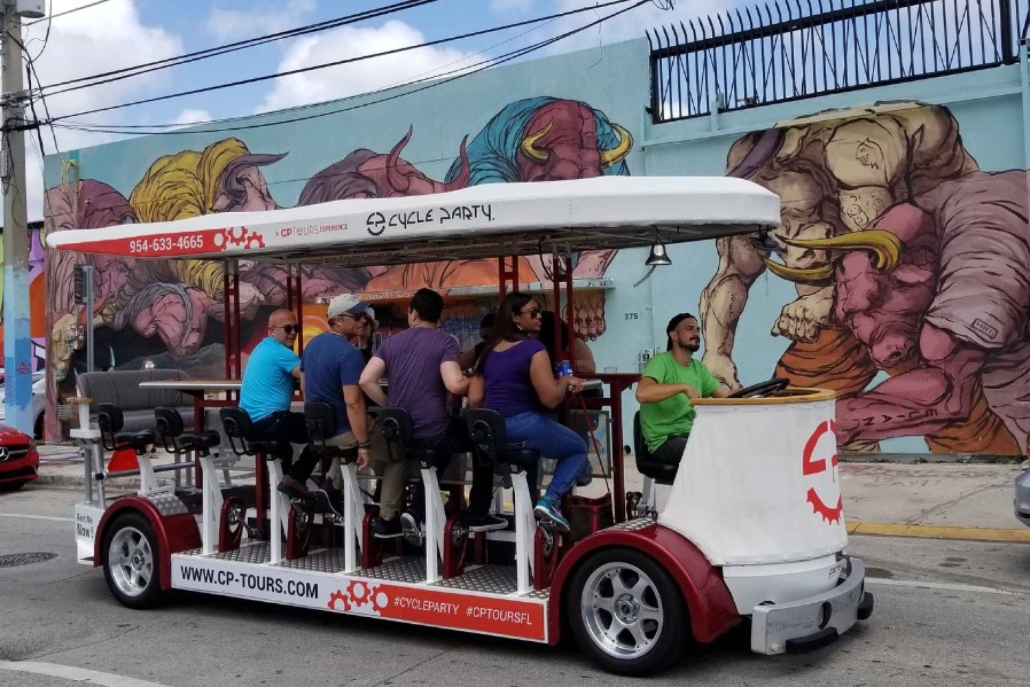 Wynwood Miami: Party Bike Happy Hour Crawl