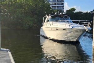 Yachttörn Biscayne Bay, Miami Beach und Sandbar. 40Ft