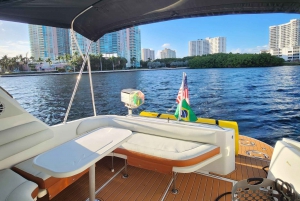Yachtkrydstogt i Biscayne Bay, Miami Beach og Sand Bar. 40 fod