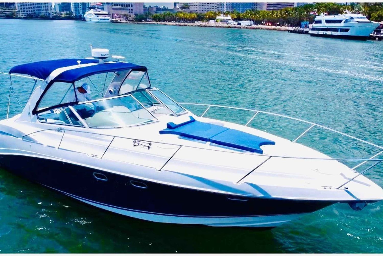 Crucero en yate por la Bahía de Biscayne, Miami Beach y Sand bar. 42 pies