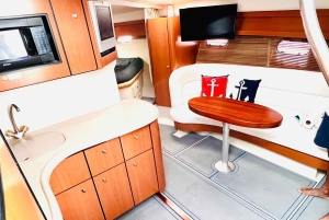 Crucero en yate por la Bahía de Biscayne, Miami Beach y Sand bar. 42 pies