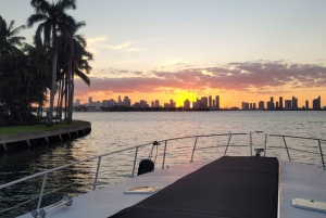 Crucero en yate por la Bahía de Biscayne, Miami Beach y Sand bar. 42 pies