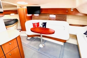 Crucero en yate por la Bahía de Biscayne, Miami Beach y Sand bar. 42 pies