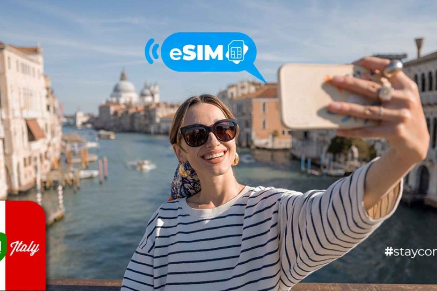 Amalfi & Italy: Unlimited EU Internet with eSIM Mobile Data