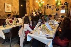 Esperienza di pittura Art and Wine Lab a Venezia e Milano