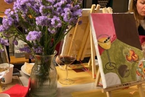 Esperienza di pittura Art and Wine Lab a Venezia e Milano