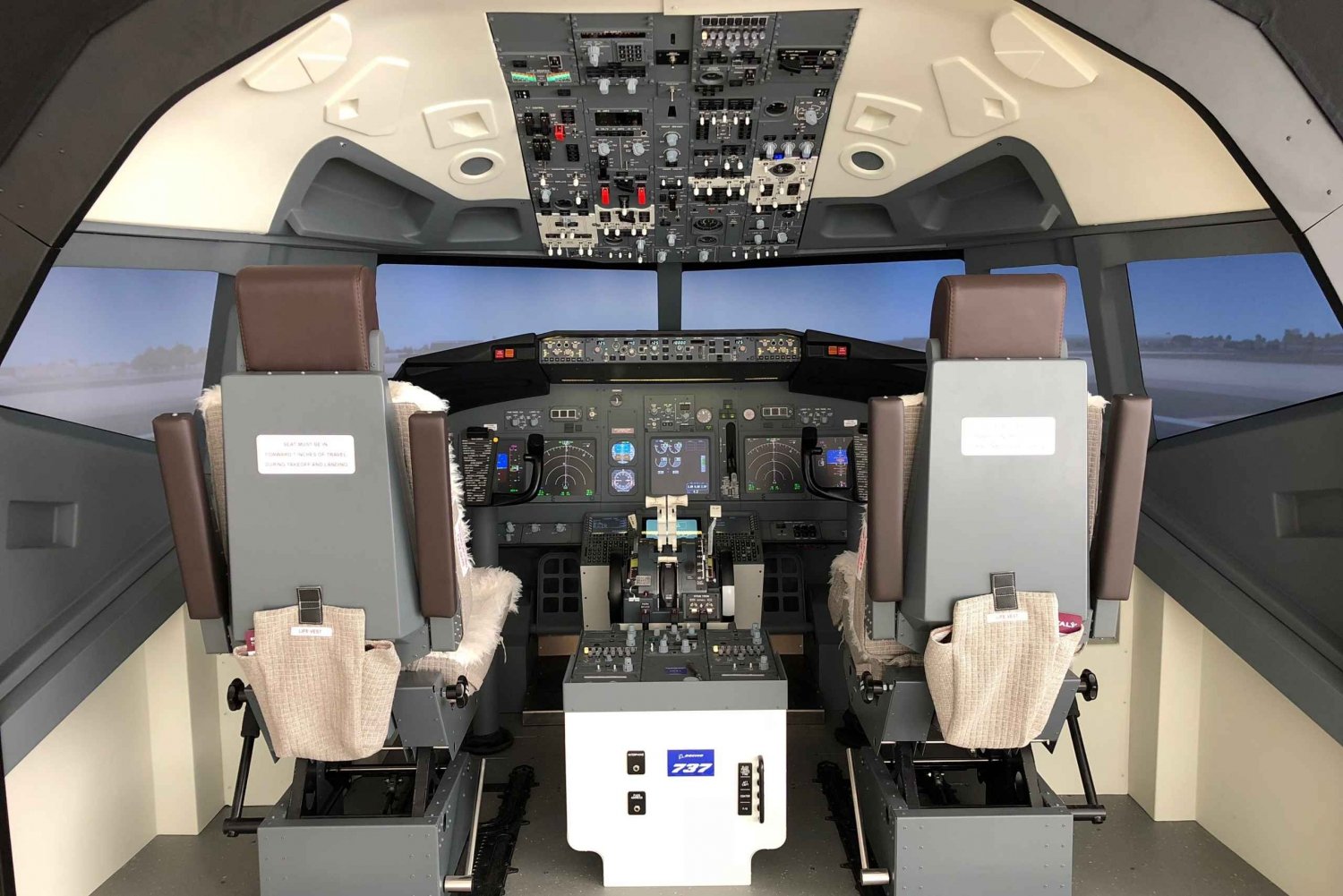 Boeing 737-800 Professionell simulator - 30 minuter