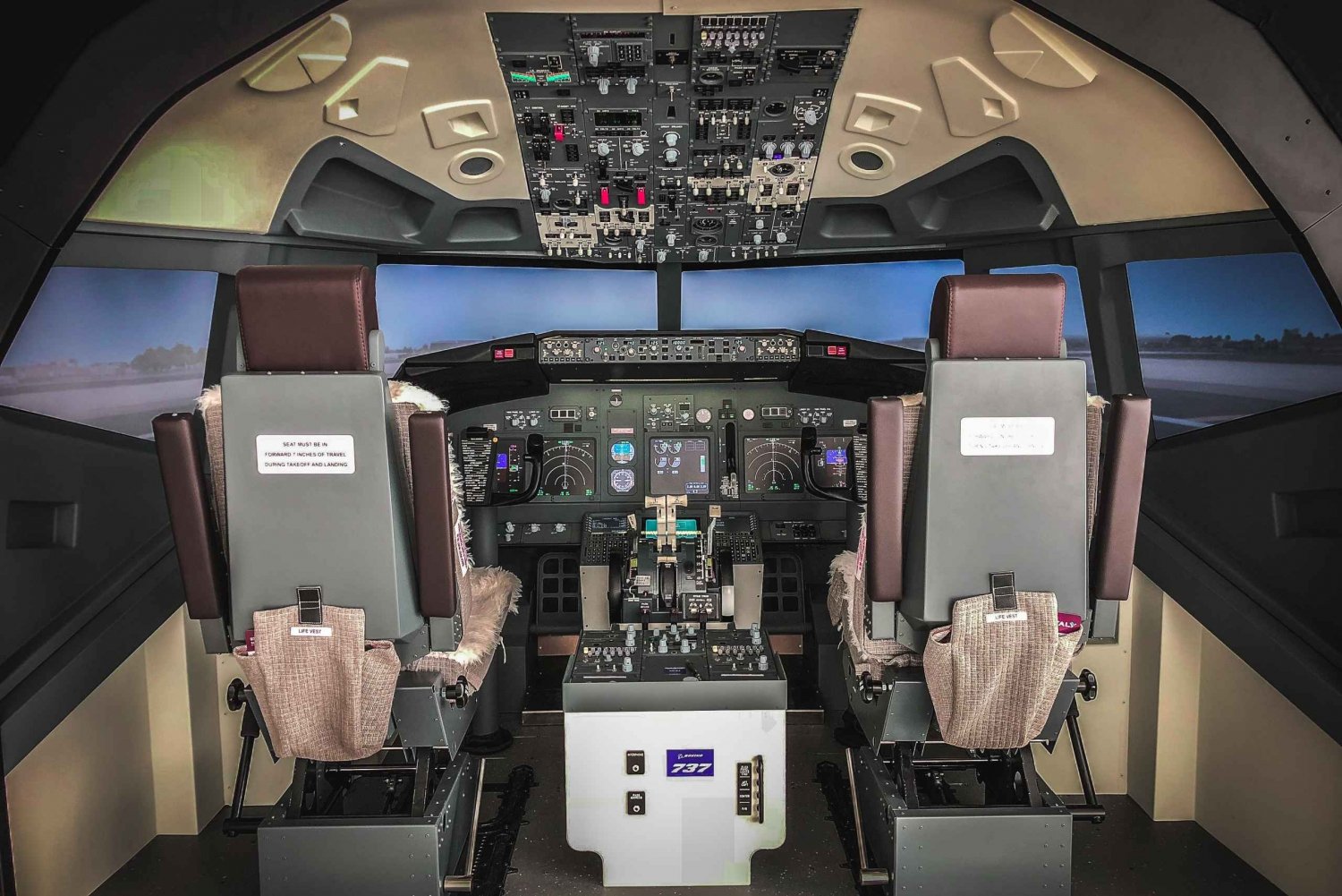 Boeing 737-800NG Professionell flygsimulator - 50 minuter