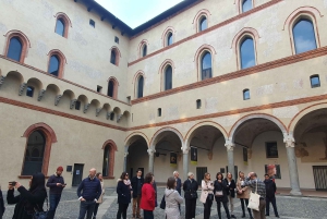 Visite guidée de la tour Branca et du château Sforza