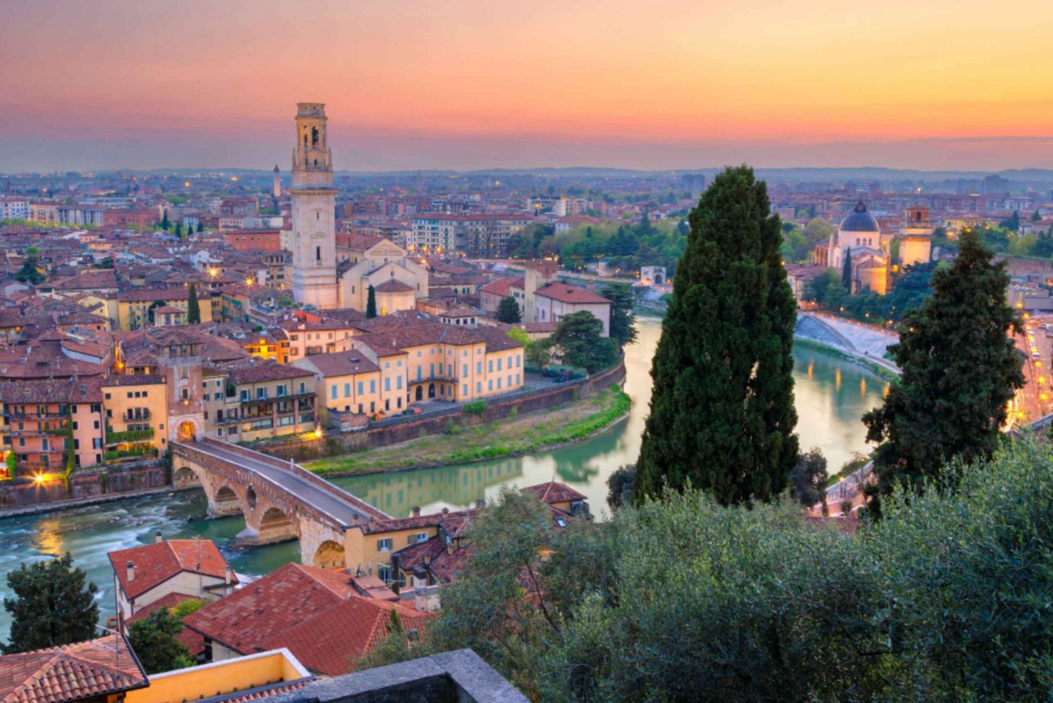 By train from Milan: self-guided tour in Verona