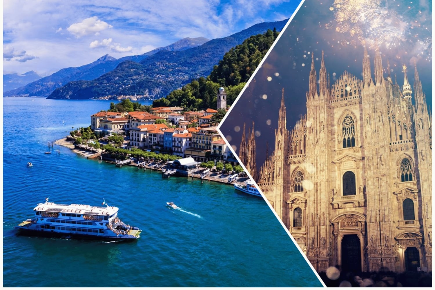 Como & Milan in One Day: Milan's Duomo & Lake Como Boat Tour