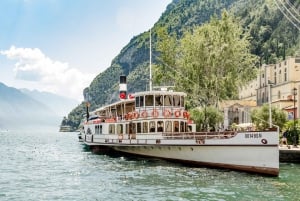 Desde Milán: Excursión de un día en barco privado a Como, Bellagio y Lugano