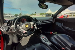 Kjør en Ferrari 458 OG Alfa Romeo på en racerbane inkl. video