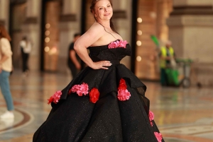 Märchenkleid im Herzen von Mailand (Fotograf separat)