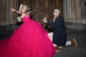 Märchenkleid im Herzen von Mailand (Fotograf separat)