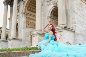 Märchenkleid im Herzen von Mailand (Fotograf separat)