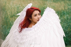 Märchenkleid im Herzen von Mailand (Fotograf separat)