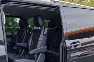 Frankfurt: Privat transport Frankfurt lufthavn og sentrum