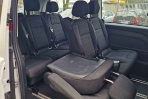 Frankfurt: Privat transport Frankfurt lufthavn og sentrum