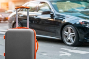 From Bellagio: Private 1-Way Transfer to Linate airport