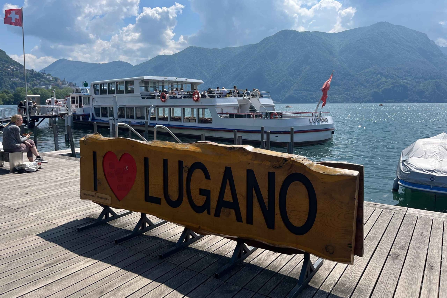 Z Como: Wycieczka do Bellagio i Lugano z rejsem po jeziorze Como