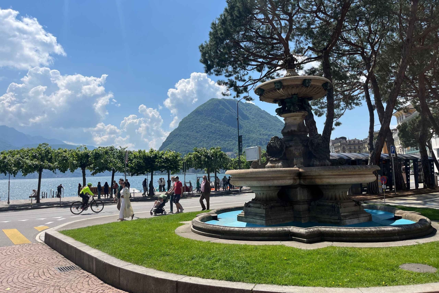 Z Como: Wycieczka do Bellagio i Lugano z rejsem po jeziorze Como