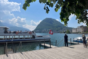 Z Como: Wycieczka do Bellagio i Lugano z rejsem po jeziorze Como