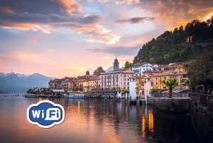 Z Como: Wycieczka do Bellagio i Lugano z rejsem po jeziorze Como