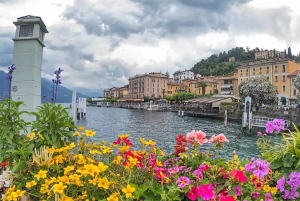 Z Como: Wycieczka do Bellagio i Lugano z rejsem po jeziorze Como