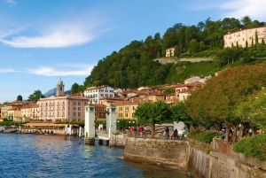 Z Como: Wycieczka do Bellagio i Lugano z rejsem po jeziorze Como