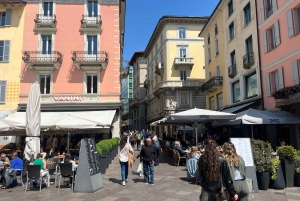Z Como: Wycieczka do Bellagio i Lugano z rejsem po jeziorze Como