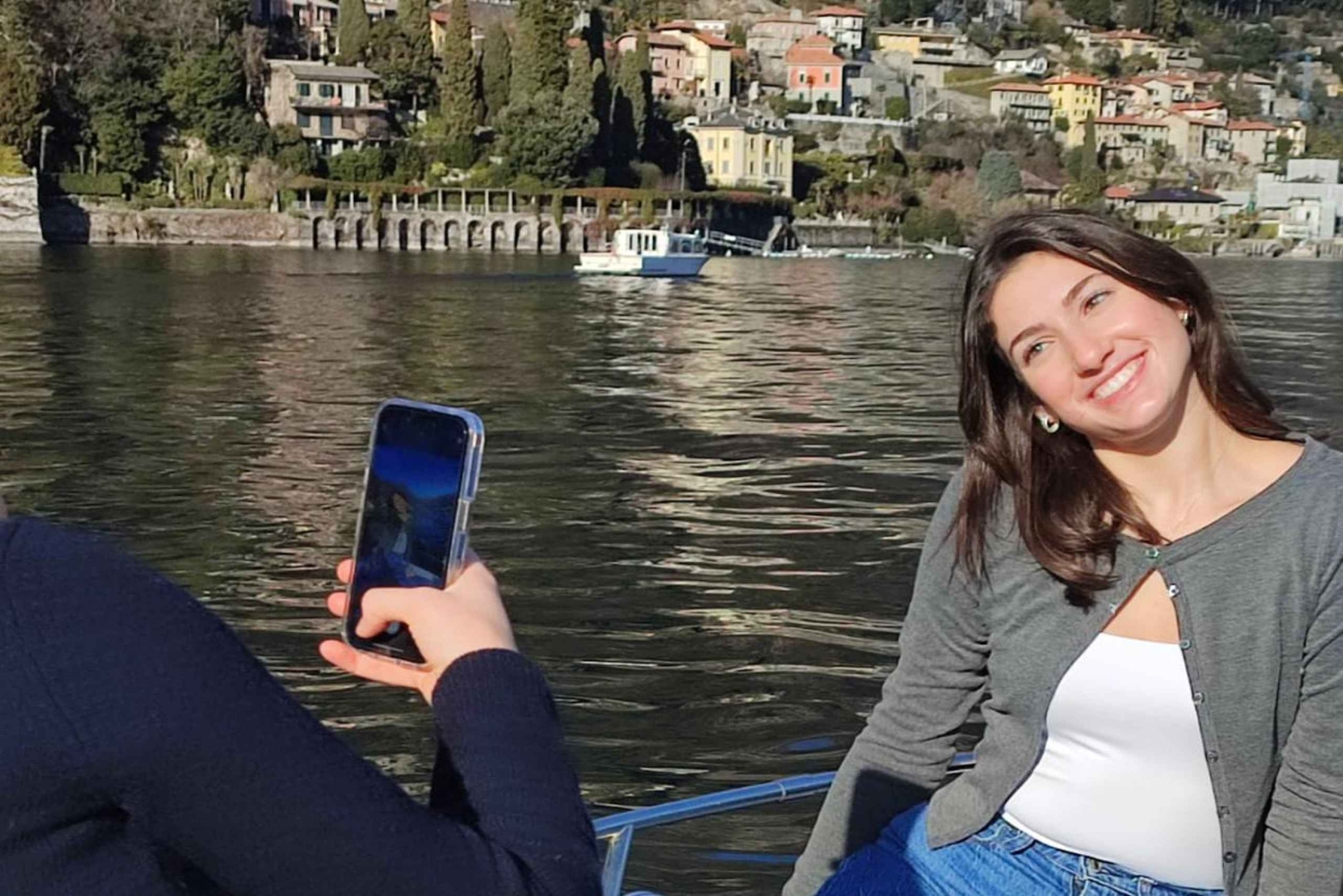 De Como: passeio de lancha partilhada e 1 hora em Bellagio