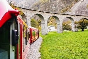 From Como: St. Moritz and Tirano Trip with Bernina Express