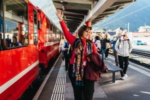 Från Como: Moritz och Tirano Resa med Bernina Express