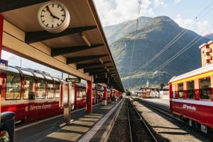 Från Como: Moritz och Tirano Resa med Bernina Express