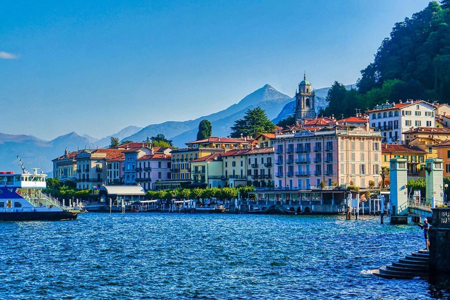 Vanaf de luchthaven Linate: privétransfer (enkele reis) naar Bellagio