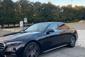 Do aeroporto de Malpensa: Traslado privado de ida para Milão