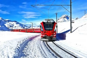 From Milan: Bernina Express and St. Moritz Day Tour