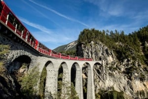 Von Mailand: Bernina Express Zug und St. Moritz Tour