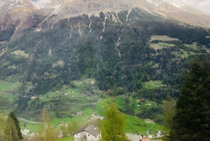 Desde Milán: Tren Rojo Bernina a St Moritz Tour guiado