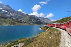 Von Mailand aus: Bernina Zug Geführte Tour nach St. Moritz