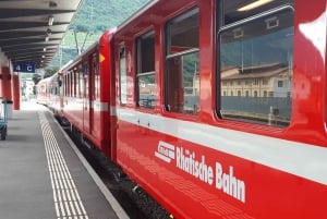 From Milan: Bernina Train, Swiss Alps & St. Moritz Day Trip