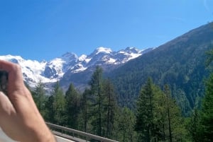 From Milan: Bernina Train, Swiss Alps & St. Moritz Day Trip